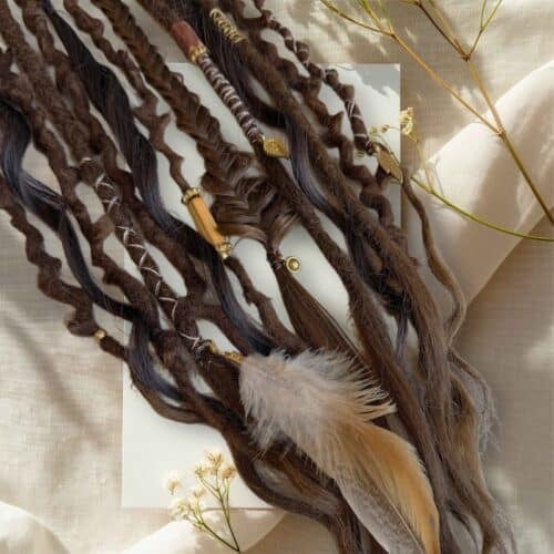 👁️👩🏼‍🦱Elastic Dread Ponytail Salty Soul✨