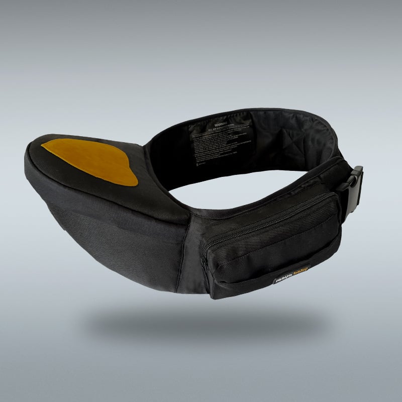 Baby Hip Seat Carrier – Ergonomic 3D Abdominal Support Baby Carrier with 4 Carrying Positions for Parent & Child Comfort