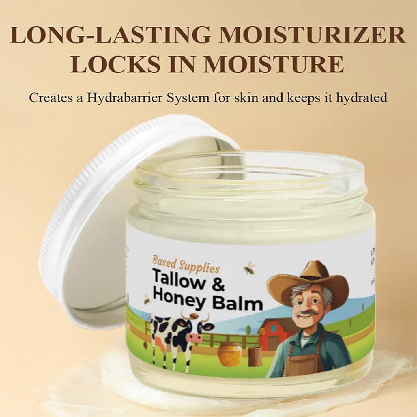 Tallow & Honey Balm - 2 oz