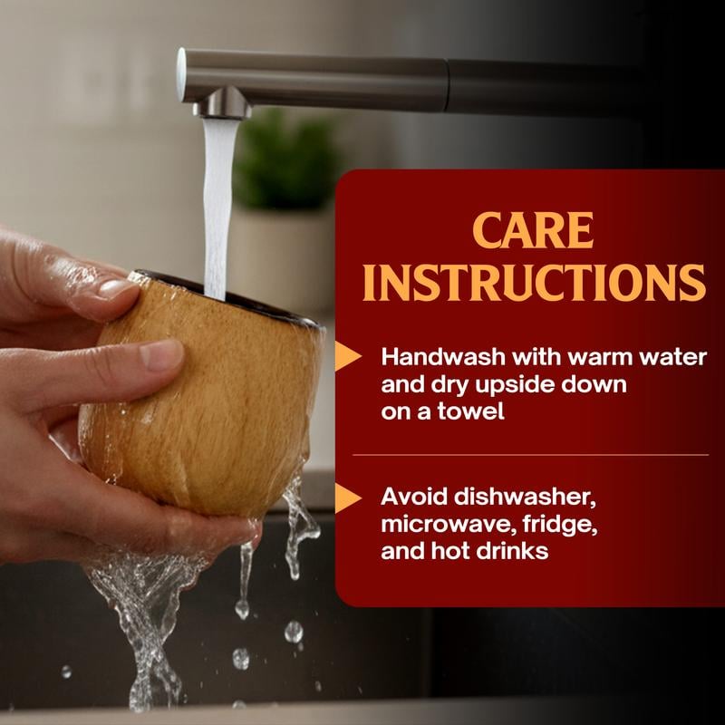 Handmade and Charred Drinking Vessel -Original Wooden Bourbon Drinking Glass