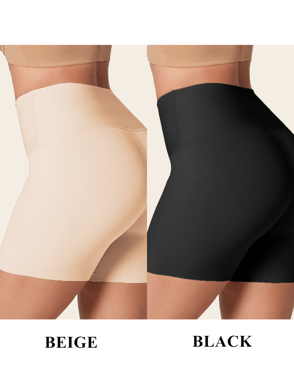 Stay-In-Place Tummy Control Seamless Shape Shorts