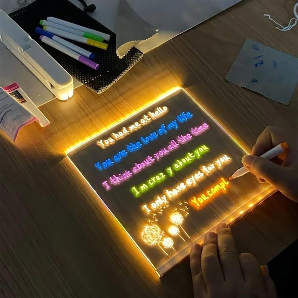 Luminous Led Drawing Board For Children