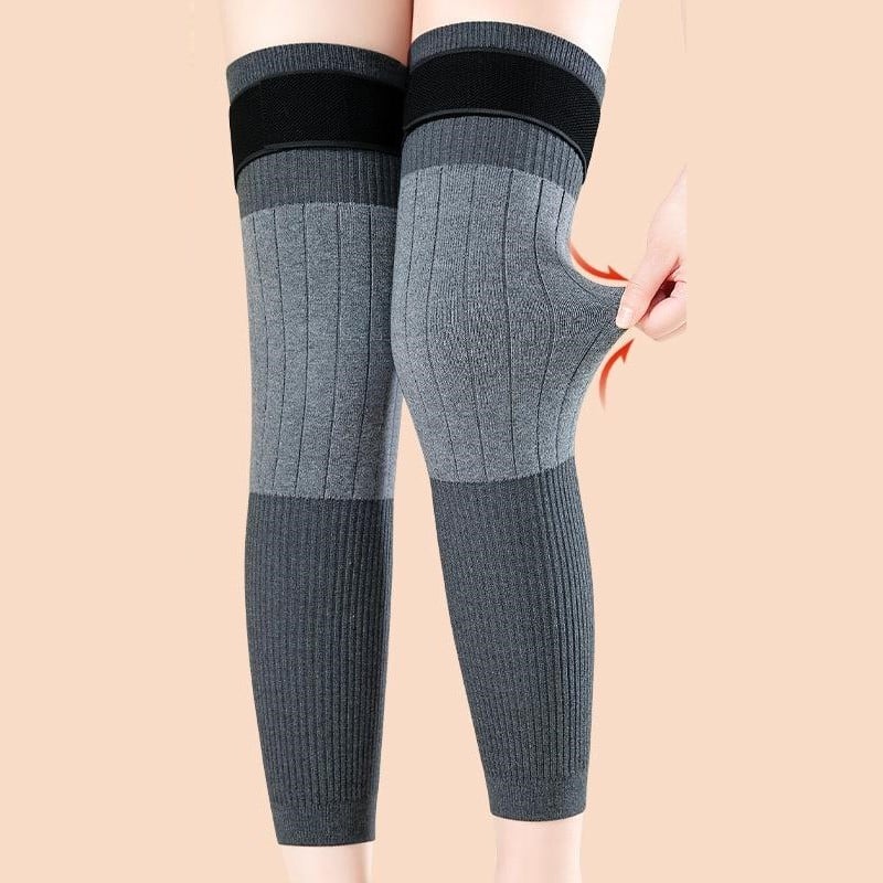 Winter Unisex Thickened Warm Cashmere Extended Knee Pads