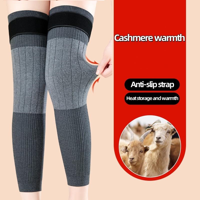 Winter Unisex Thickened Warm Cashmere Extended Knee Pads