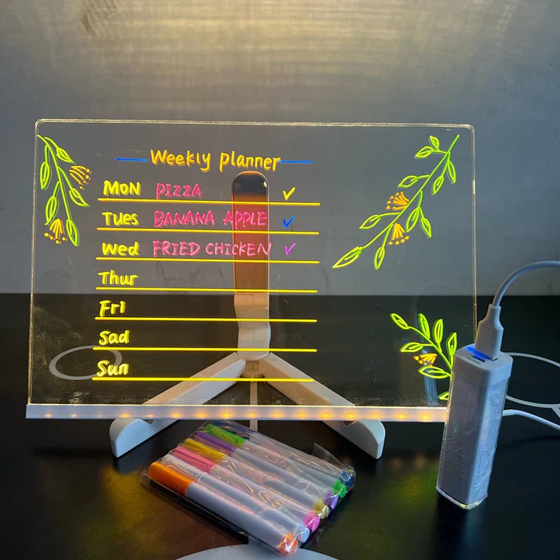Luminous Led Drawing Board For Children