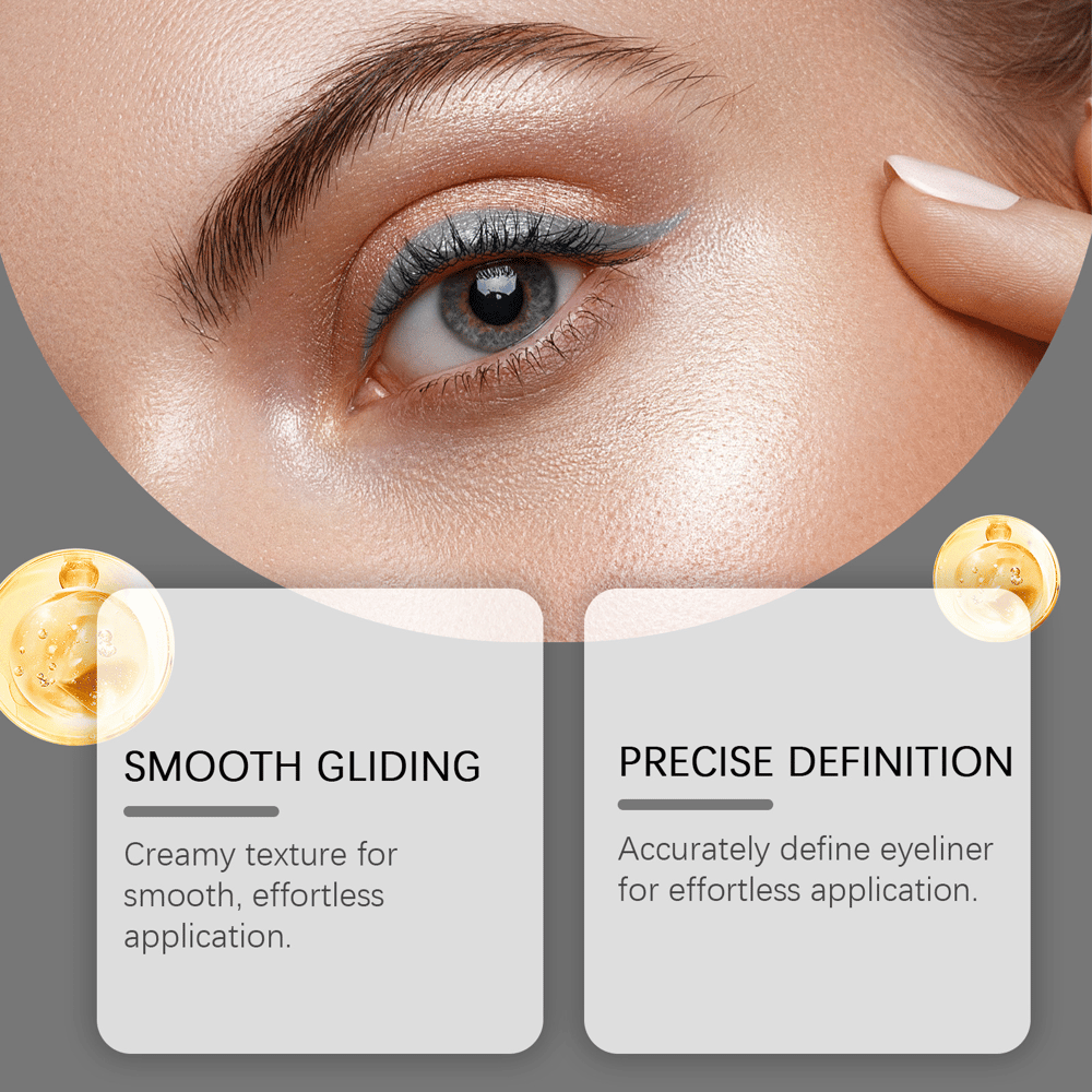 🔥【24H Lock】1440-Minute Smudge-Proof Eyeliner