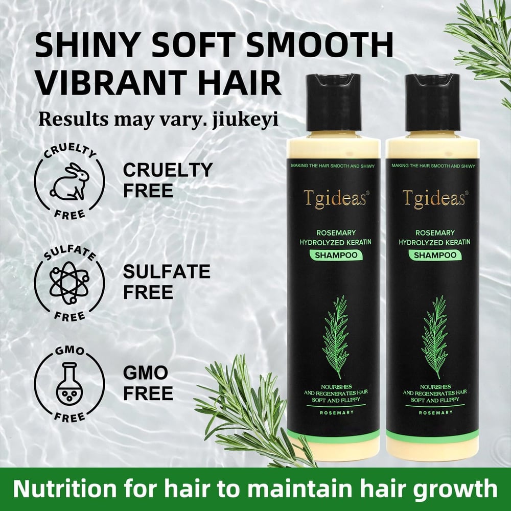 Tgideas Organic Rosemary Hair Growth Shampoo