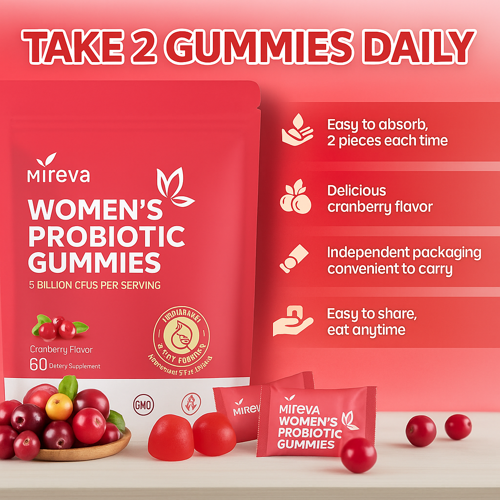 Cranberry Probiotic Gummies
