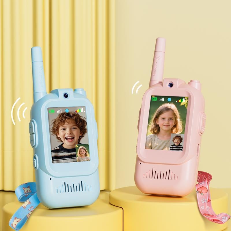2PCS Kids Video Walkie Talkies Toys