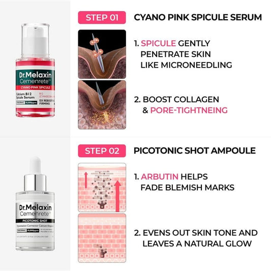 🔥Lumi Pore & Spot Care Duo | Shrinks Pores & Fades Blemish Marks