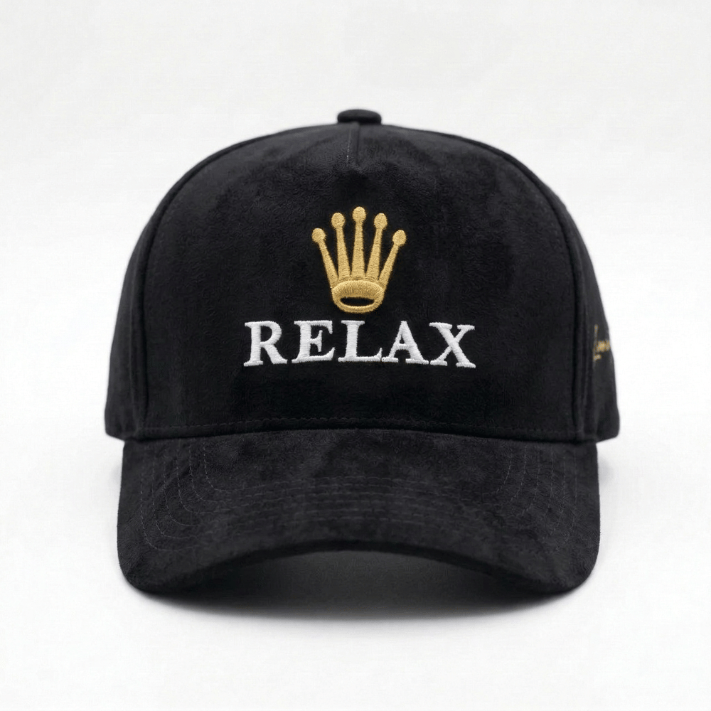 Relax Crown Vintage Baseball Cap