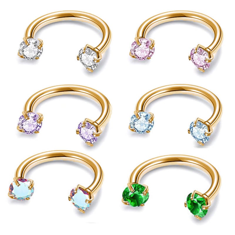 Horseshoe Nose Hoop