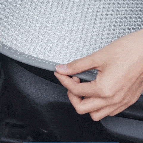 Breathable & Anti-Slip Viscose filament Car Seat Covers