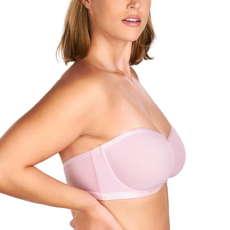 HSIA Bella Women's Strapless Minimizer Bandeau Bra 👙 | Convertible, Underwire, Unlined | Support for Large Bust