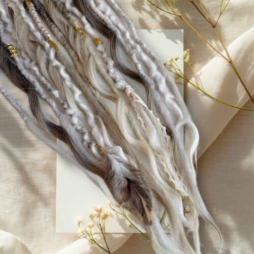 👁️👩🏼‍🦱Elastic Dread Ponytail Salty Soul✨