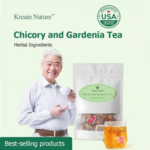 Kreain Nature Chicory and Gardenia Honeysuckle Liquorice Herbal Tea