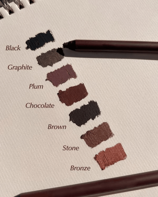 24 HR Waterproof Eyeliner Duo Sharpenable Eye Pencil