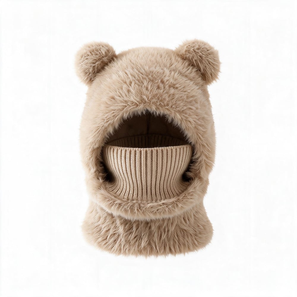 Cozy Bear Ear Beanie