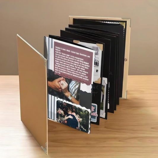 The Memory Keeper: 230 cm Accordion Scrapbook Album