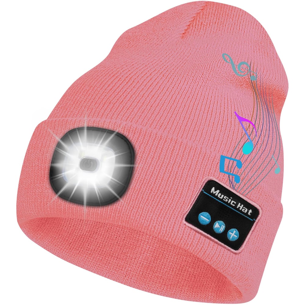 Bluetooth Beanie Hat with Light