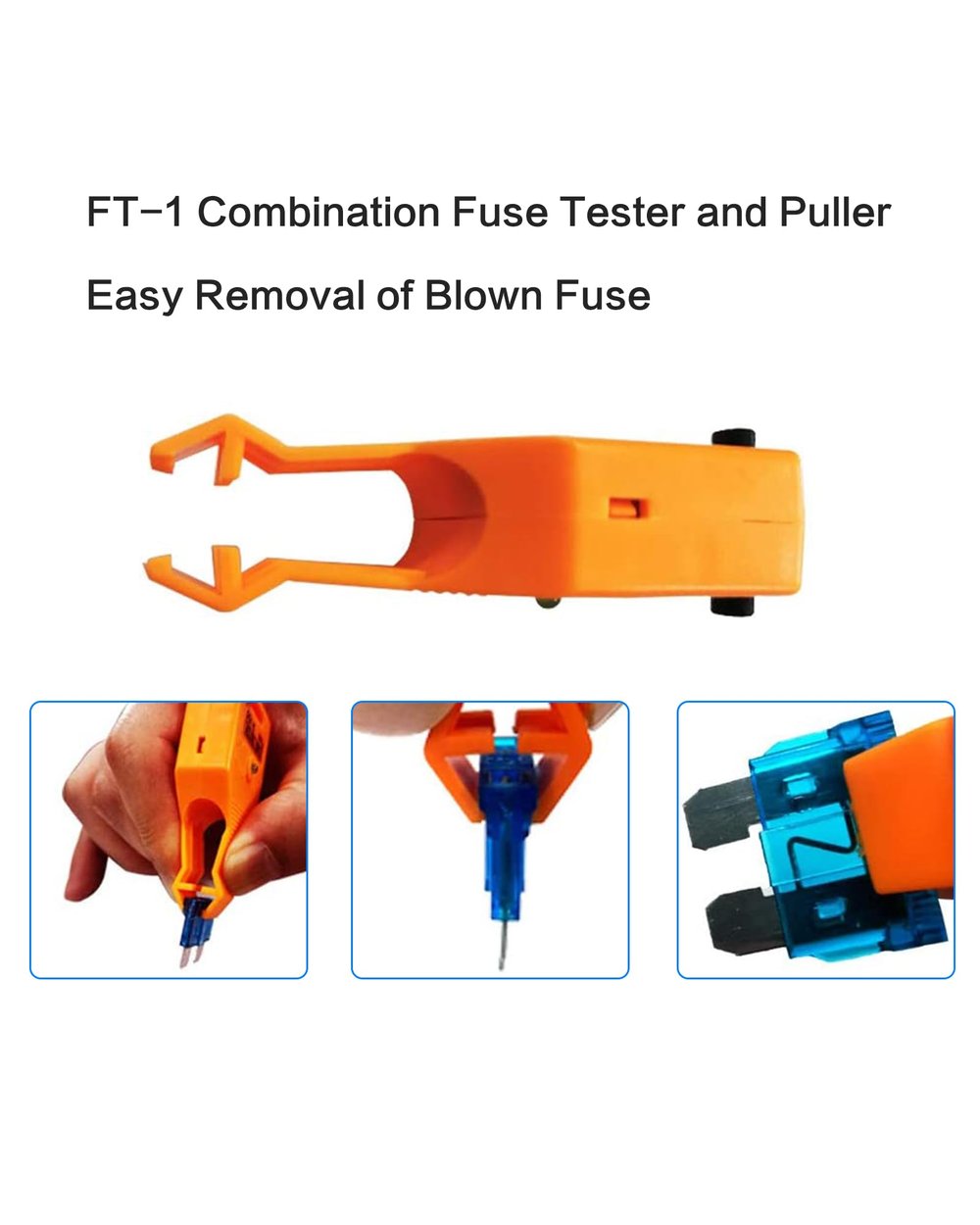 2-in-1 Universal Automotive Fuse Tester and Puller Tool