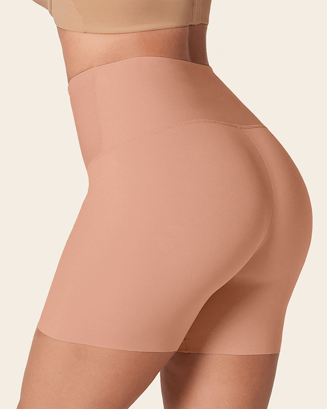 Stay-In-Place Tummy Control Seamless Shape Shorts
