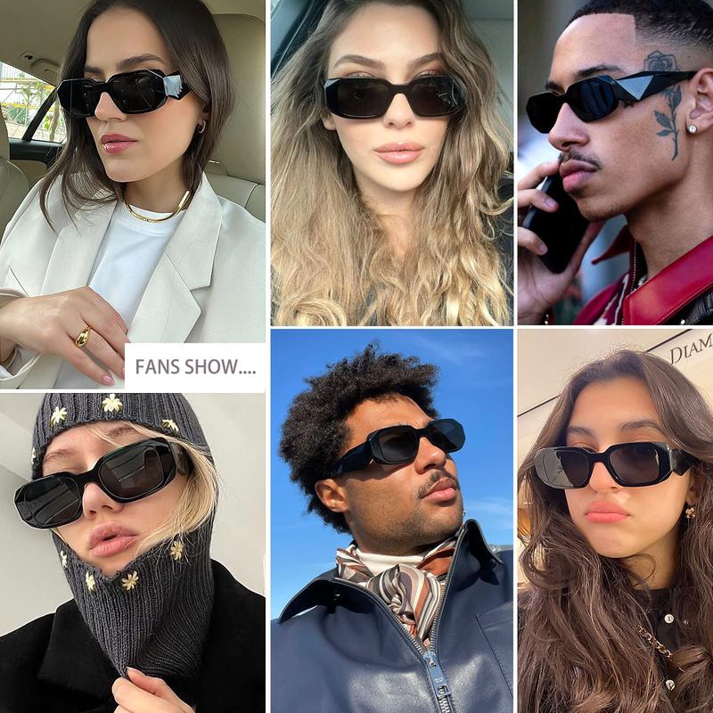 Trendy Retro Rectangle Sunglasses for Women & Men