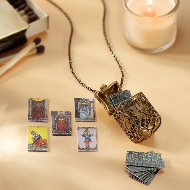 🔥LAST DAY 49% OFF - 📿Tiny Tarot Deck Necklace