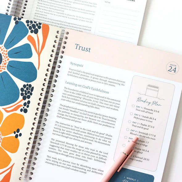 ✝️📚: A 52-Week Study(✨soft cover Book)