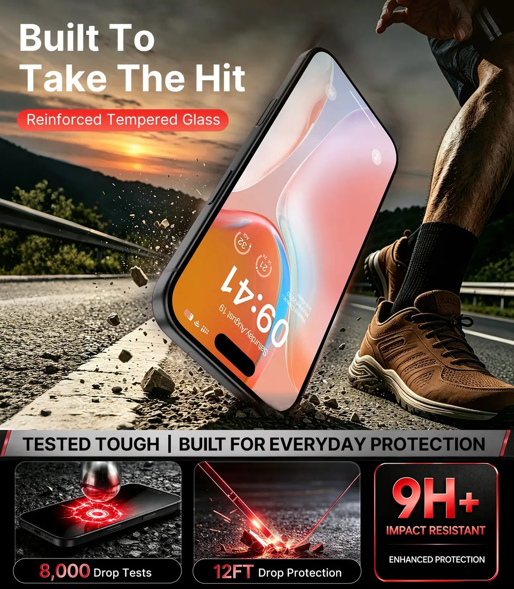 2-Pack Screen Protector for iPhone