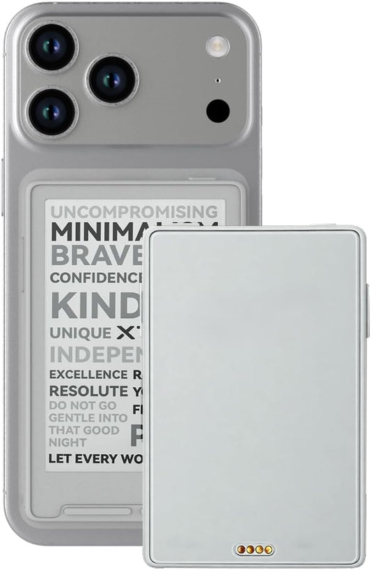 3.7" Pocket Portable E Ink Ebook Reader with Gyro Page Turn & Magnetic Charging