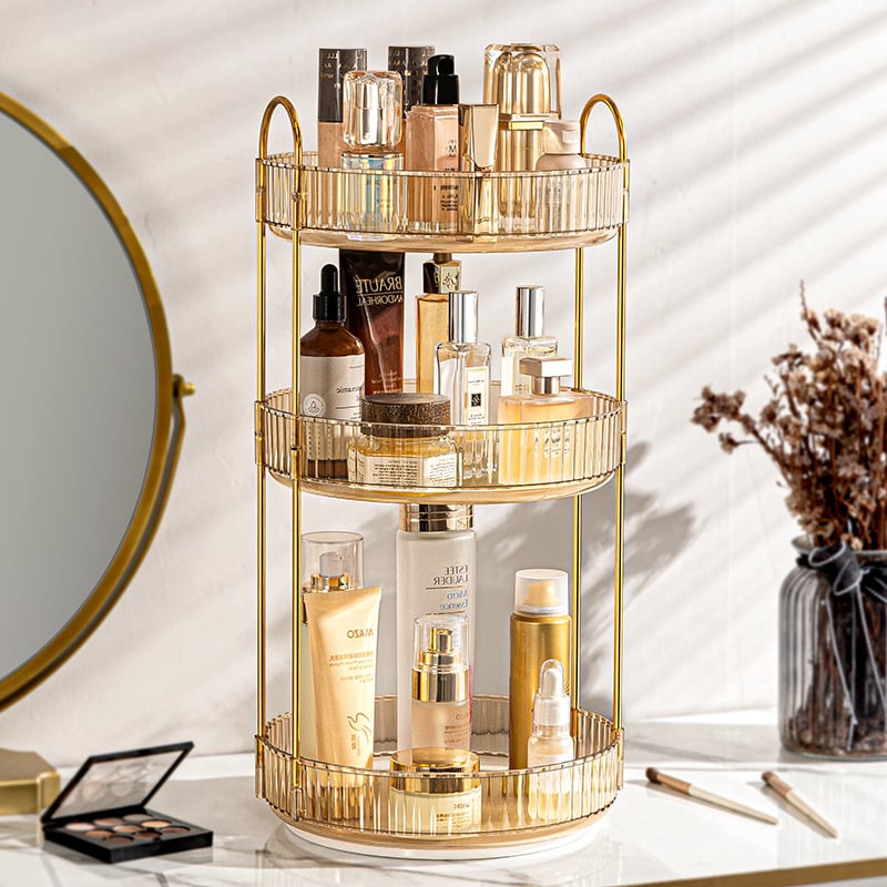 Rotating Makeup Organizer for Vanity