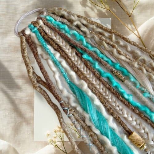 👁️👩🏼‍🦱Elastic Dread Ponytail Salty Soul✨