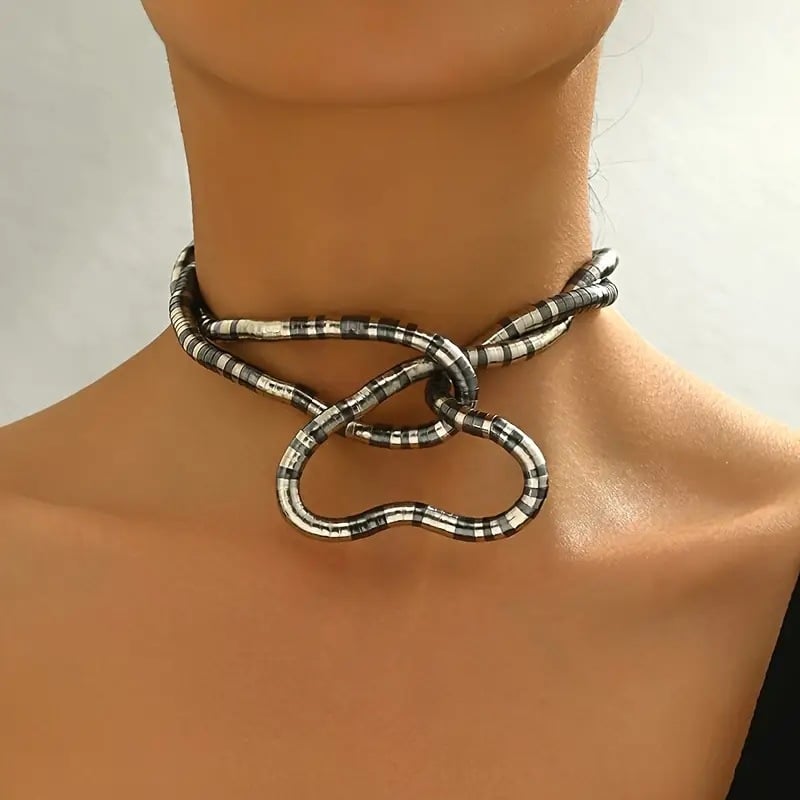 (Perfect Gift for Her🎁) Snake Malleable Necklace & Choker, Bracelet