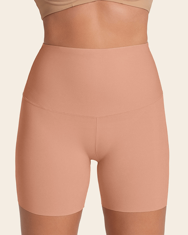 Stay-In-Place Tummy Control Seamless Shape Shorts