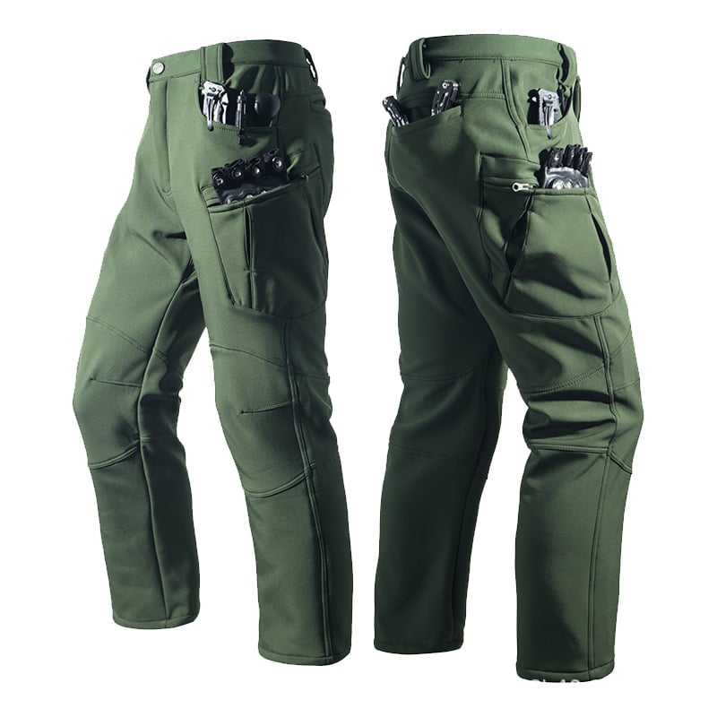 Windproof Warm Men's Outdoor Military Tactical Pants