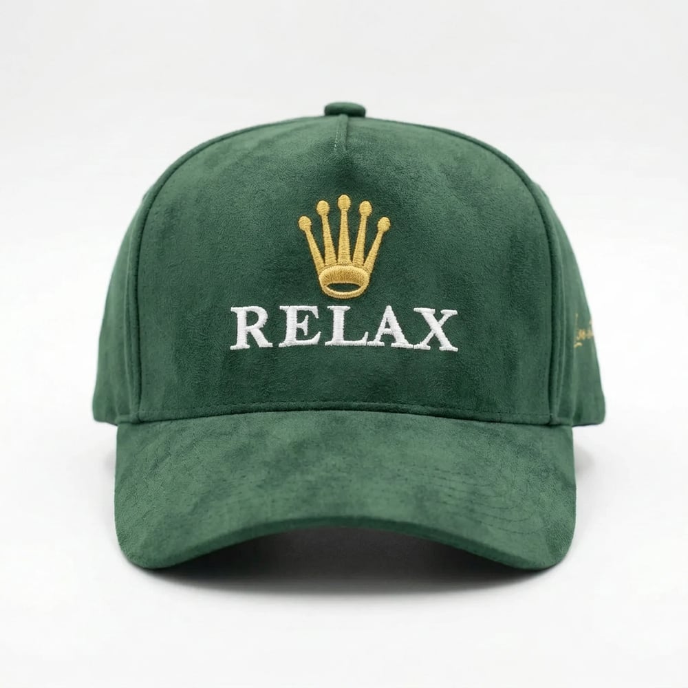 Relax Crown Vintage Baseball Cap