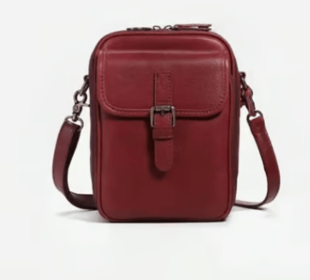 Crossbody Leather RFID Bag