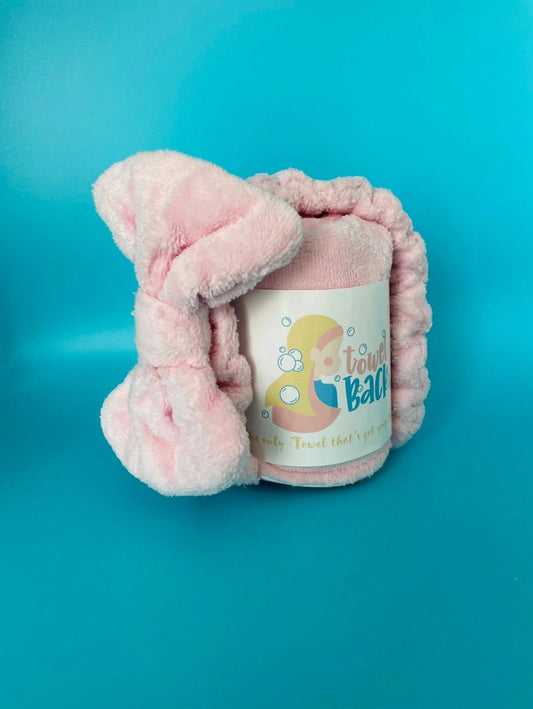 Towel Back: The Hands - Free Hair Drying Solution for Kids