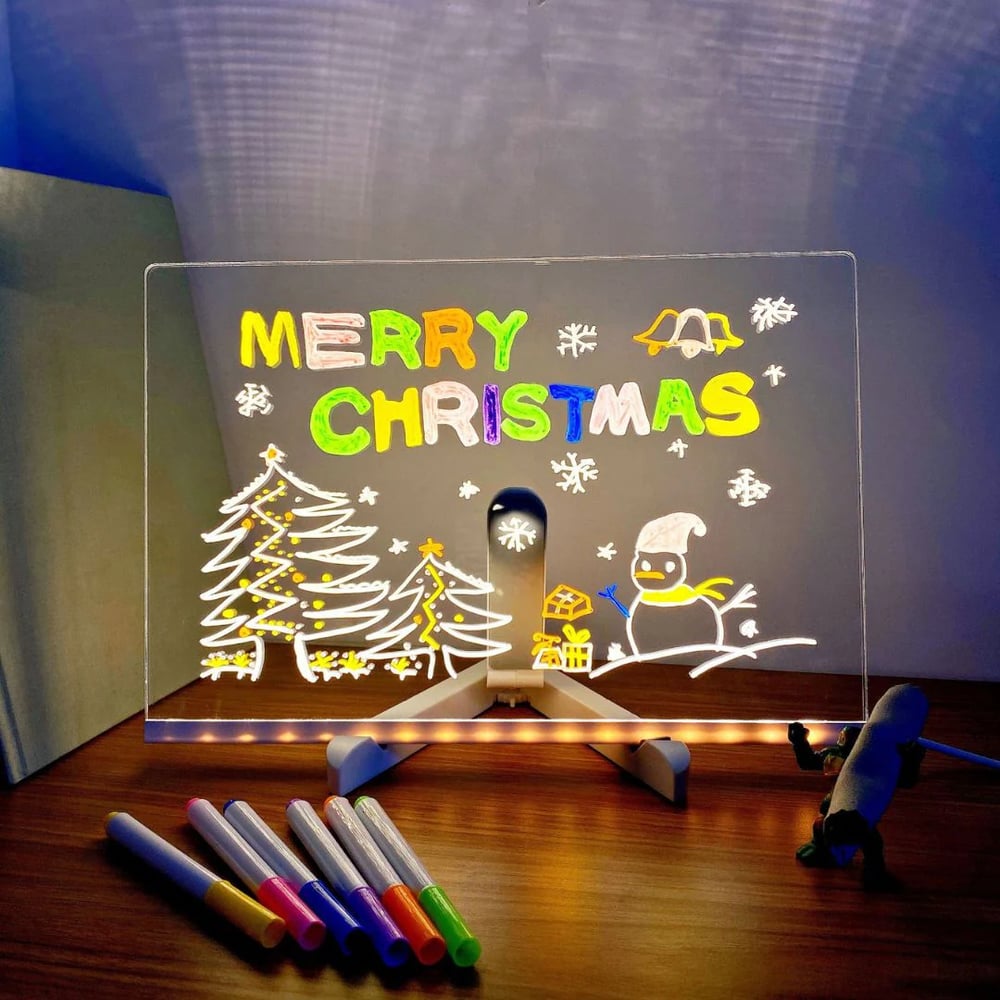 Luminous Led Drawing Board For Children