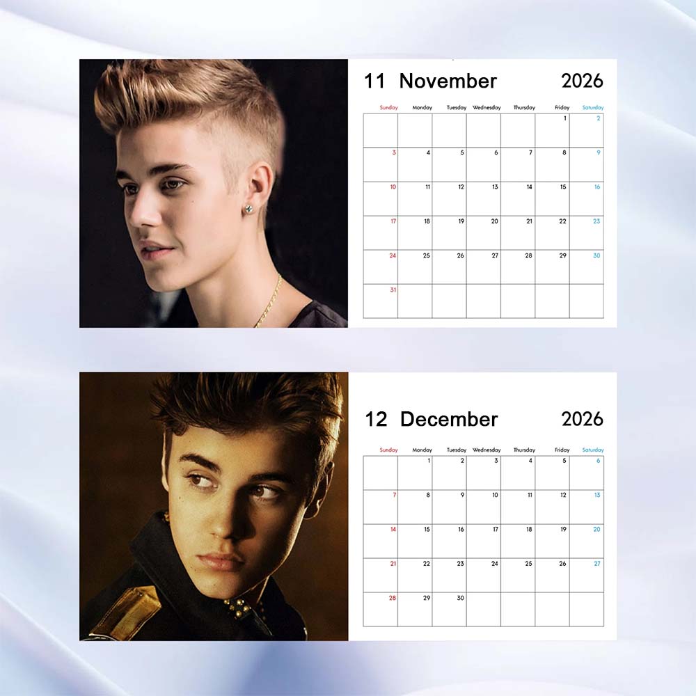 2026 J.B-themed Calendar