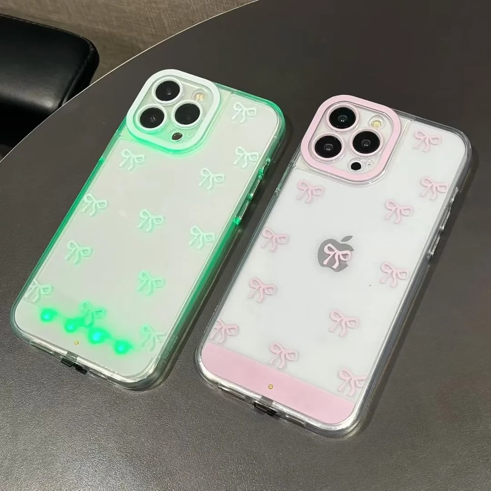 LED Bowknot Phone Case