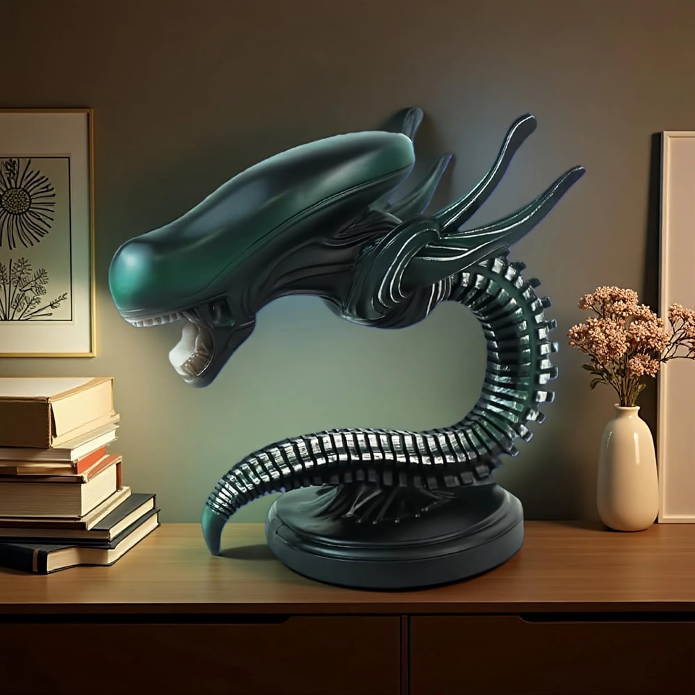 Unique Alien Creature Lamp Stand
