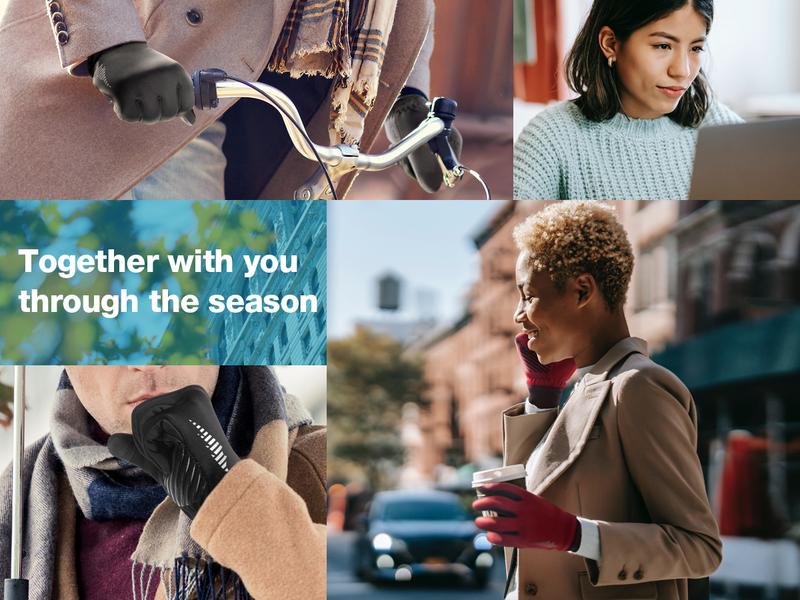 Winter Gloves Women's And Men's Ski Gloves