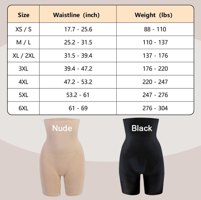 Women's Tummy Control Butt-Lifting Shapewear