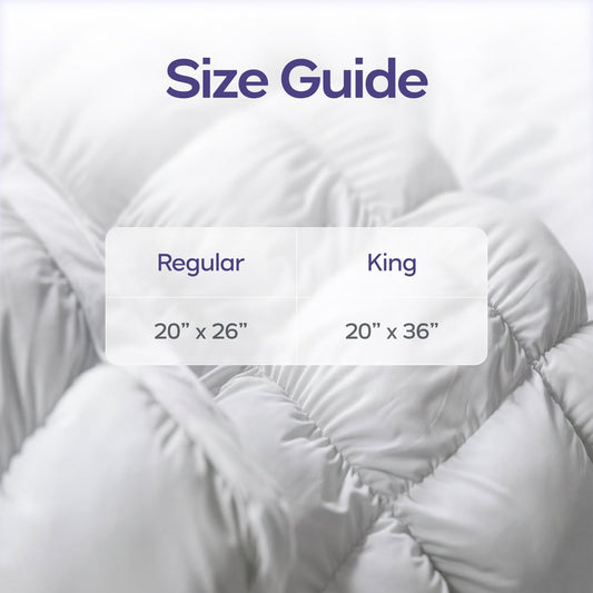 Mellow Puff Pillow ☁️ | Quilted Cloud-Loft Design for Side, Back & Stomach Sleepers 🌙✨