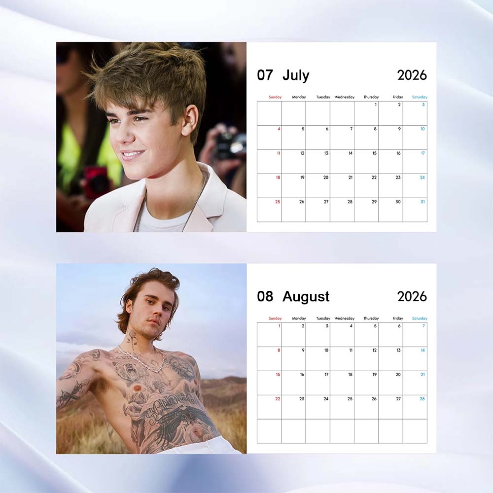2026 J.B-themed Calendar