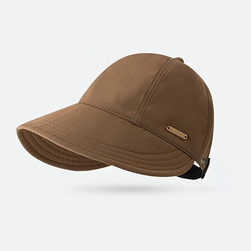 Women UPF80+ Quick Dry Sun Hat, Wide Brim Water Resistant Bucket Cap with Adjustable Elastic Strap