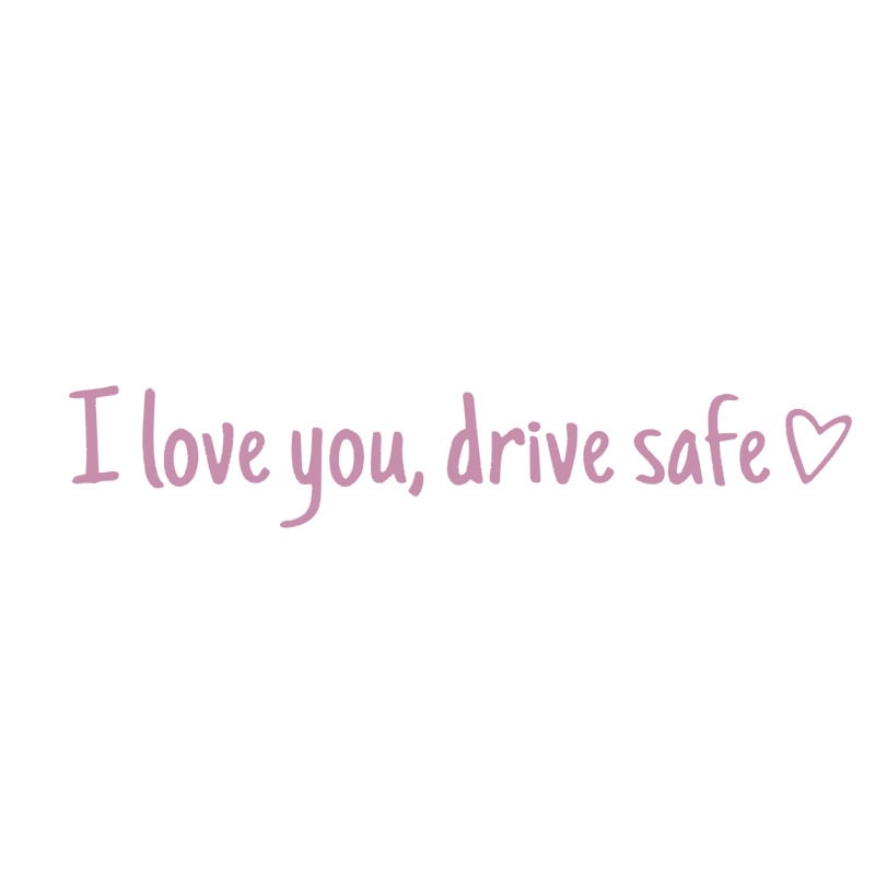 ✨This Week's Special Price  $7.99💓I love you, drve safe Sticker（3pcs）