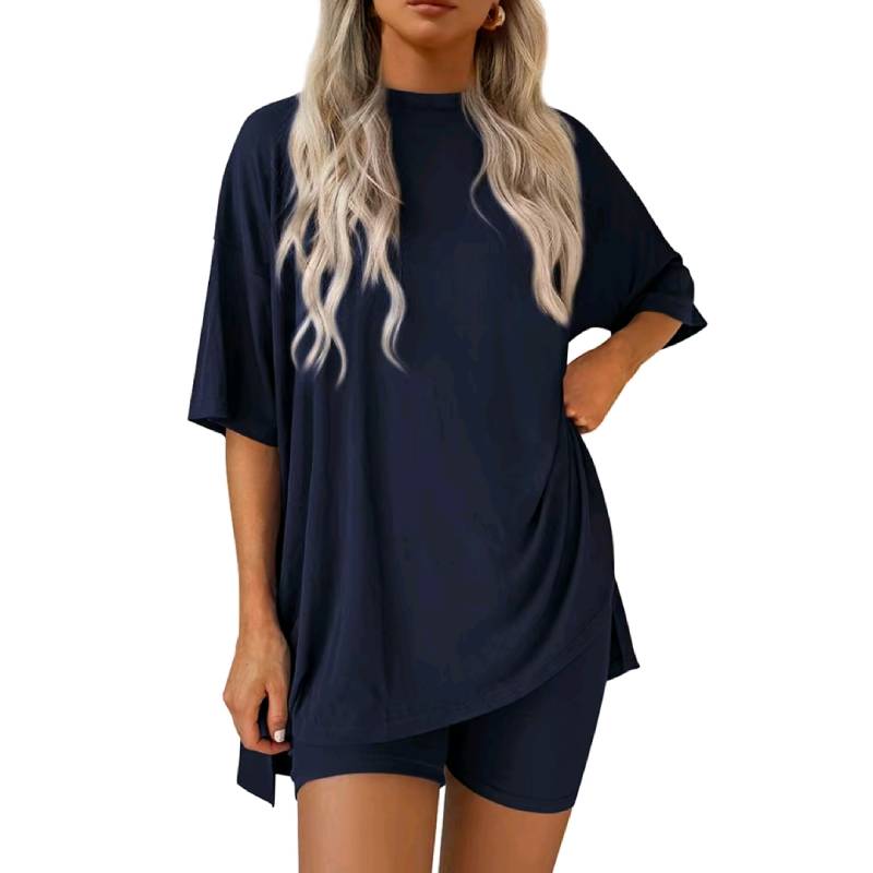 Women's Summer Casual Oversized Two-Piece Set